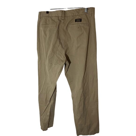 Men's Banana Republic Gavin Preppy Old Money Formal Luxury Dress Khakis 34x30 - Picture 4 of 5